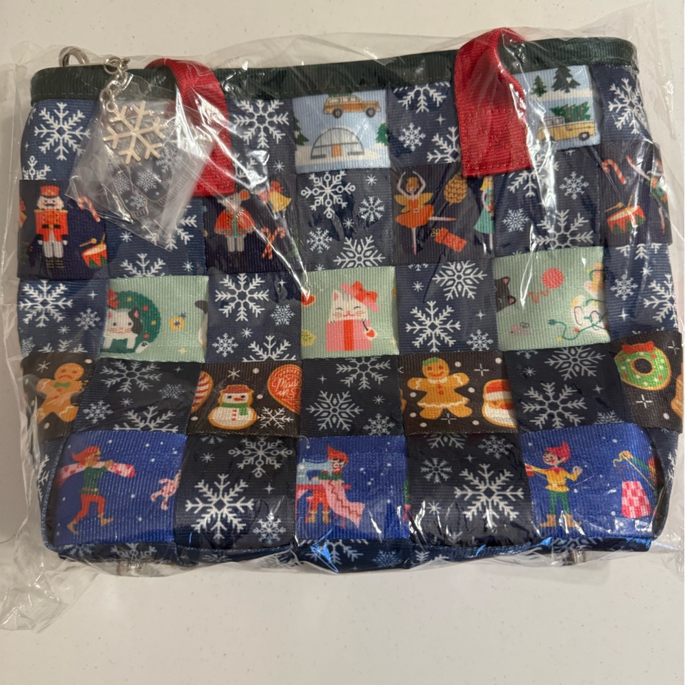 Harveys Jingle All the Way Crossbody Tote